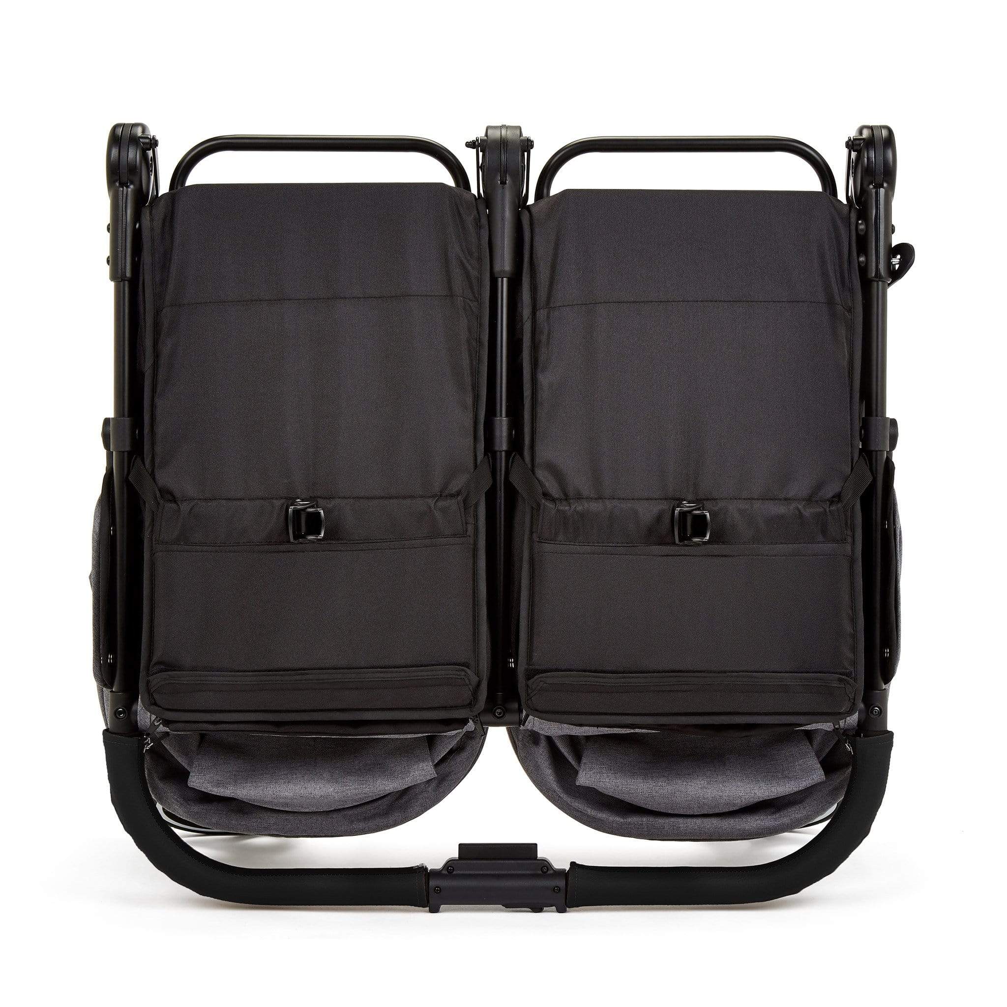 Ickle Bubba Venus Double Stroller Black/Space Grey/Black Double & Twin Prams 16-004-100-014 5060777952532
