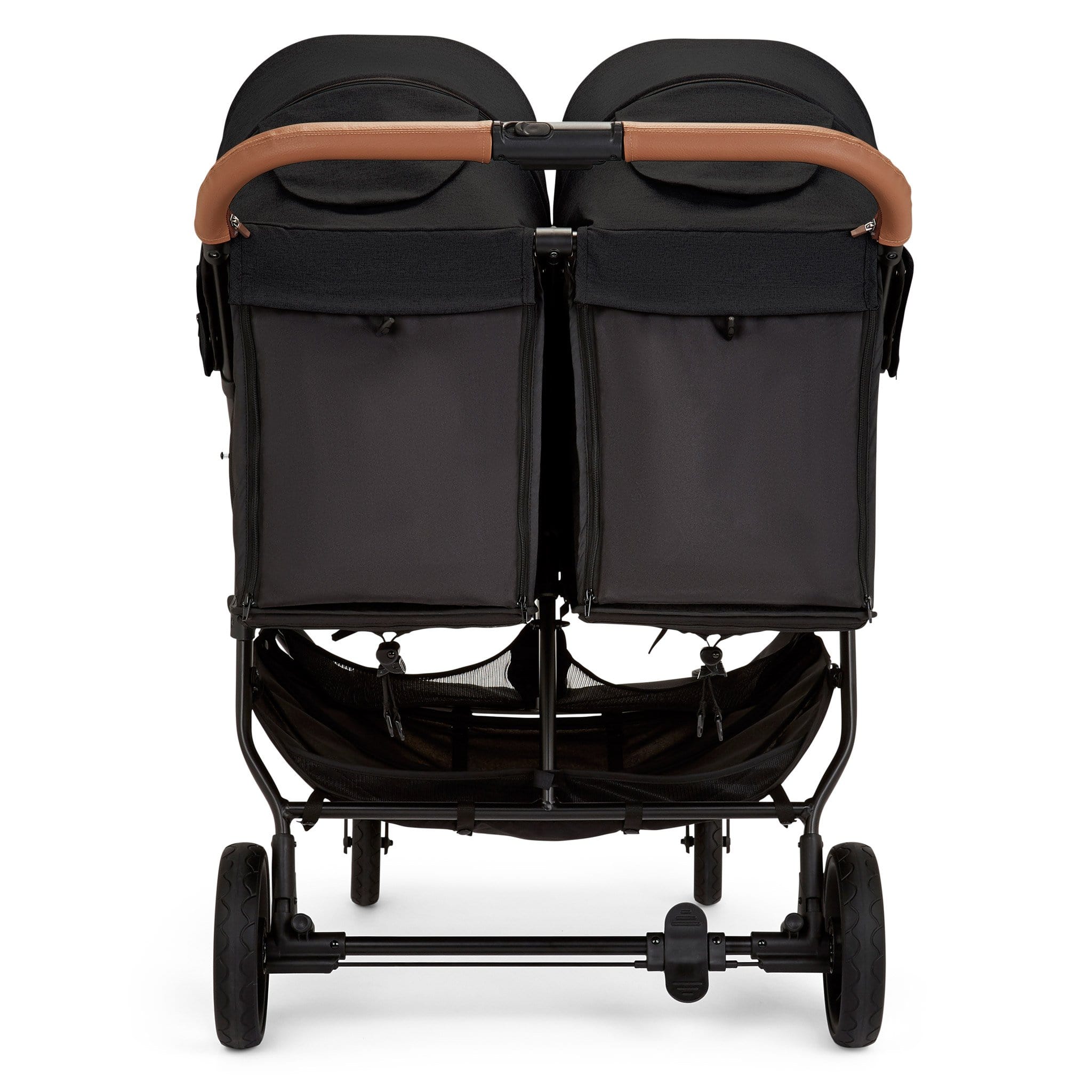 venus double stroller Ickle Bubba Venus Max Double Stroller in Black/Black/Tan