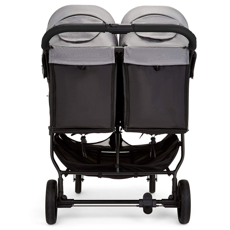 Ickle Bubba Venus Max Double Stroller Black/Space Grey/Black Double & Twin Prams 16-004-200-014 5060777952464