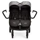 Ickle Bubba Venus Prime Double Stroller Black/Space Grey/Black Double & Twin Prams 16-004-300-014 5060777952488