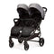 Ickle Bubba Venus Prime Double Stroller Black/Space Grey/Black Double & Twin Prams 16-004-300-014 5060777952488