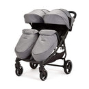 Ickle Bubba Venus Prime Double Stroller Black/Space Grey/Black Double & Twin Prams 16-004-300-014 5060777952488