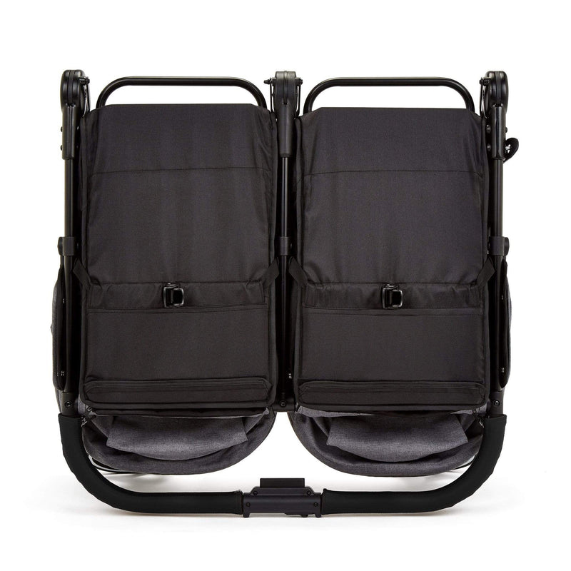 Ickle Bubba Venus Prime Double Stroller Black/Space Grey/Black Double & Twin Prams 16-004-300-014 5060777952488