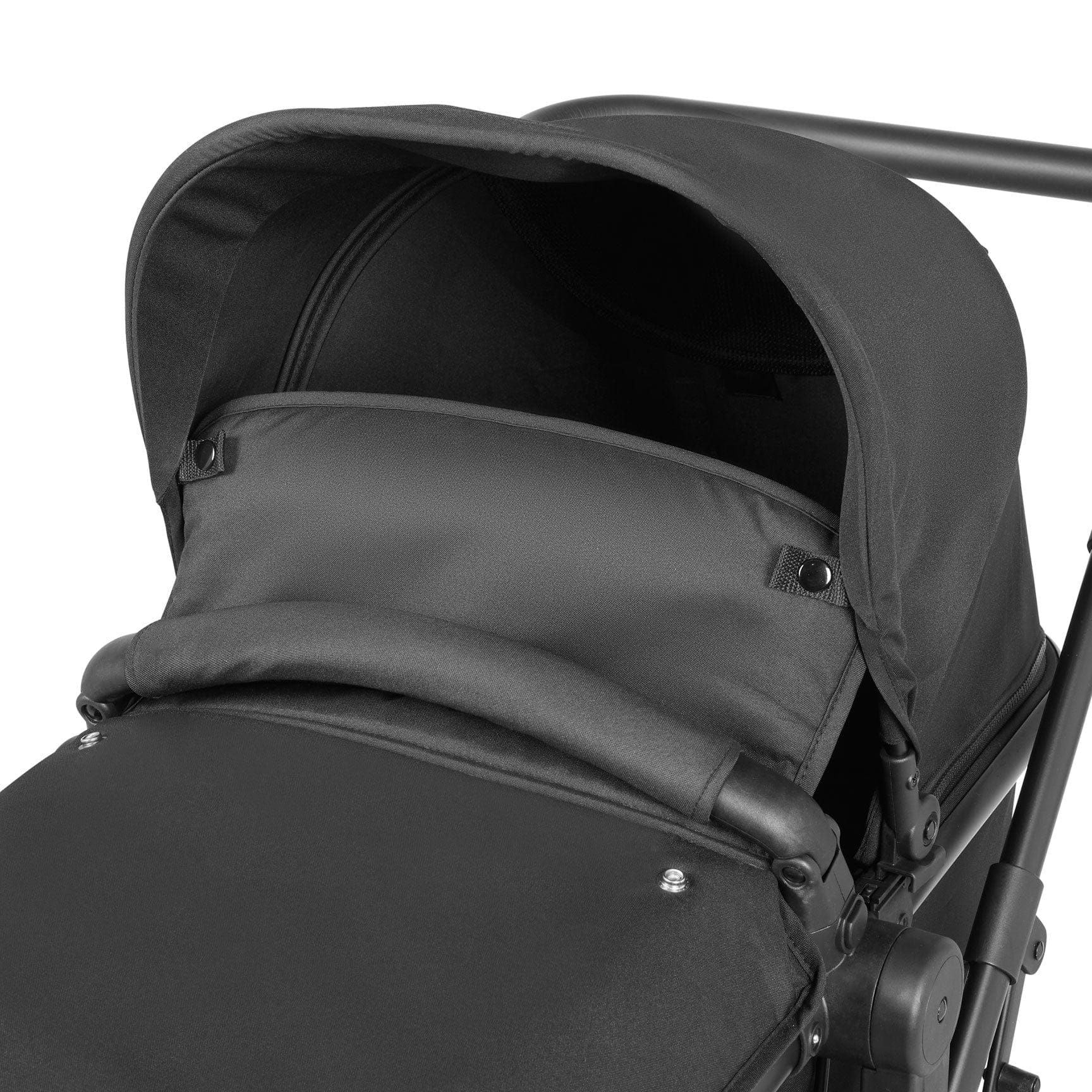 Ickle Bubba Comet 2 in 1 Plus Carrycot & Pushchair in Black