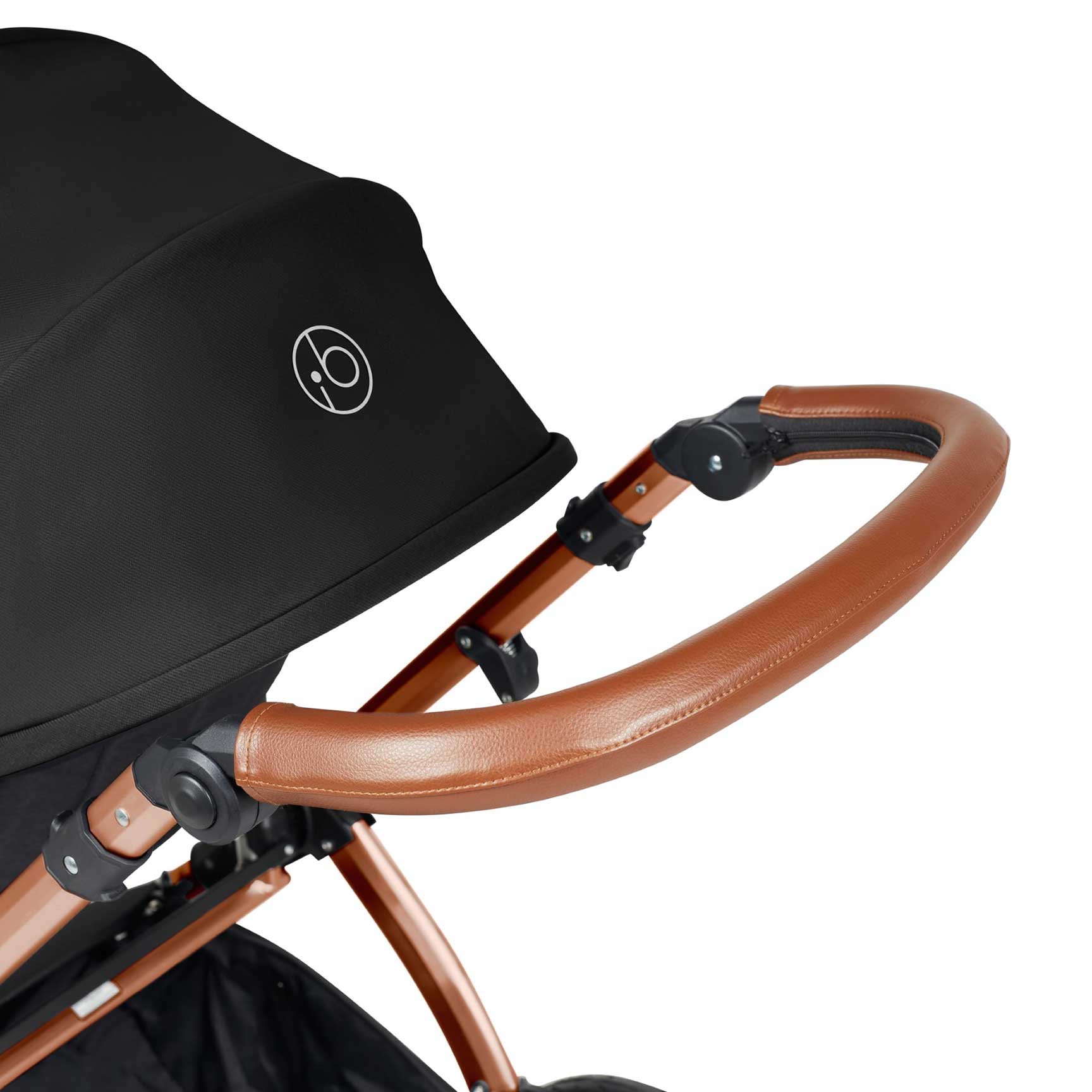 Ickle Bubba Stomp Luxe All-in-One Travel System with Isofix Base in Bronze/Midnight/Tan 10-011-300-021 5056515026603