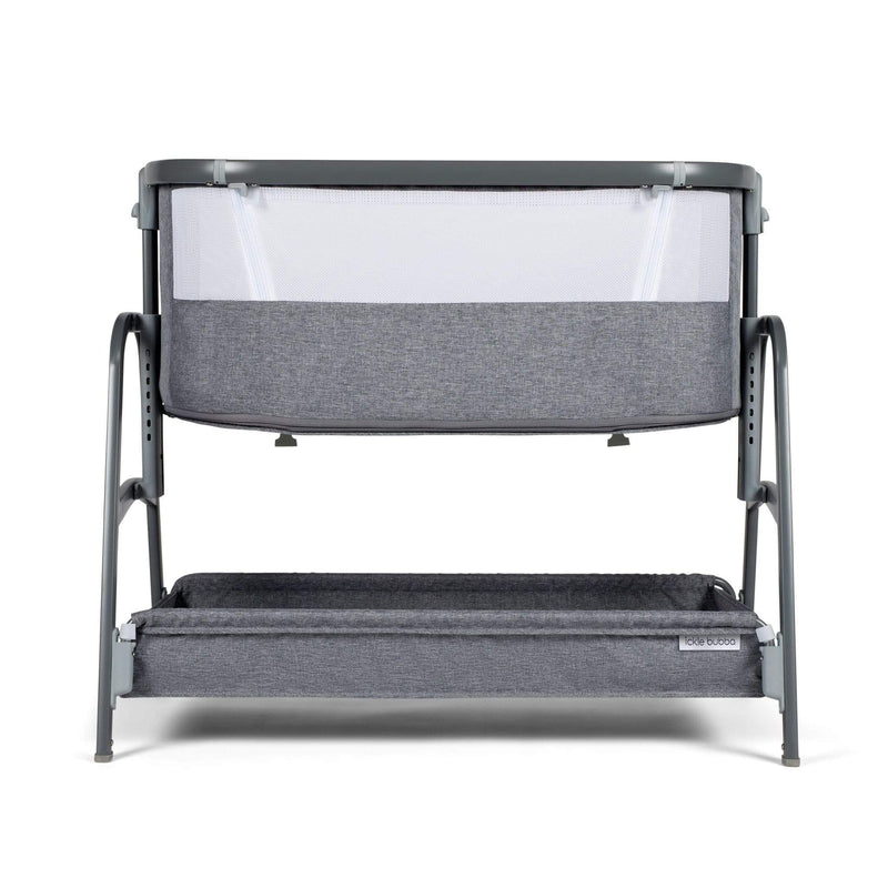 Ickle Bubba Bubba&Me Bedside Crib Space Grey Moses Baskets & Stands 40-001-000-860 5060738076284