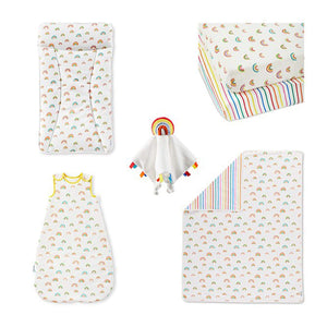 You added <b><u>Ickle Bubba Rainbow Dreams Collection 6pc Nursery Starter Set</u></b> to your cart.