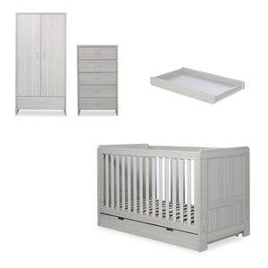 You added <b><u>Ickle Bubba Pembrey 4 Piece Furniture Set and Under Drawer Ash Grey</u></b> to your cart.