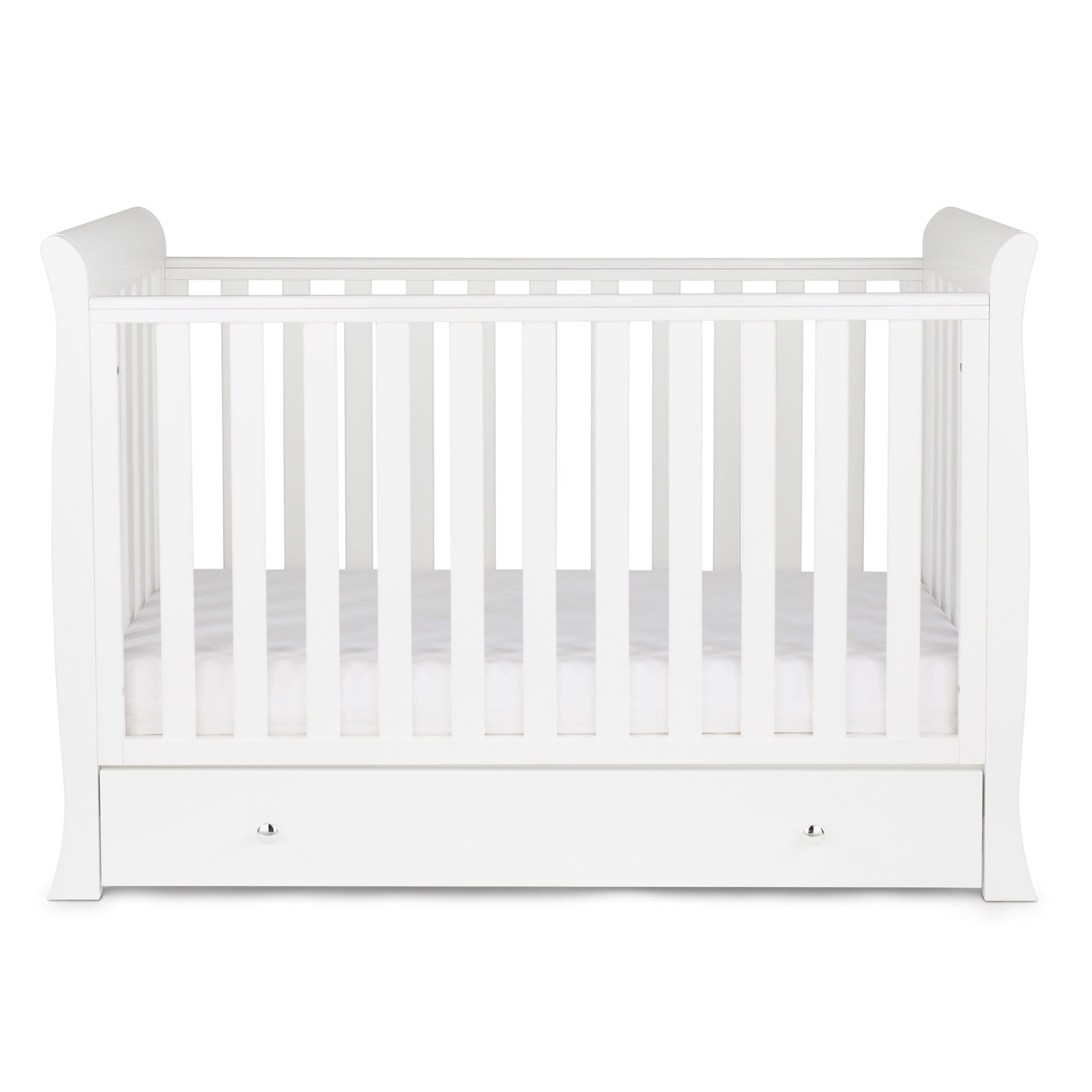 Ickle Bubba Snowdon 4 in 1 Mini 2 Piece Furniture Set - White Nursery Room Sets