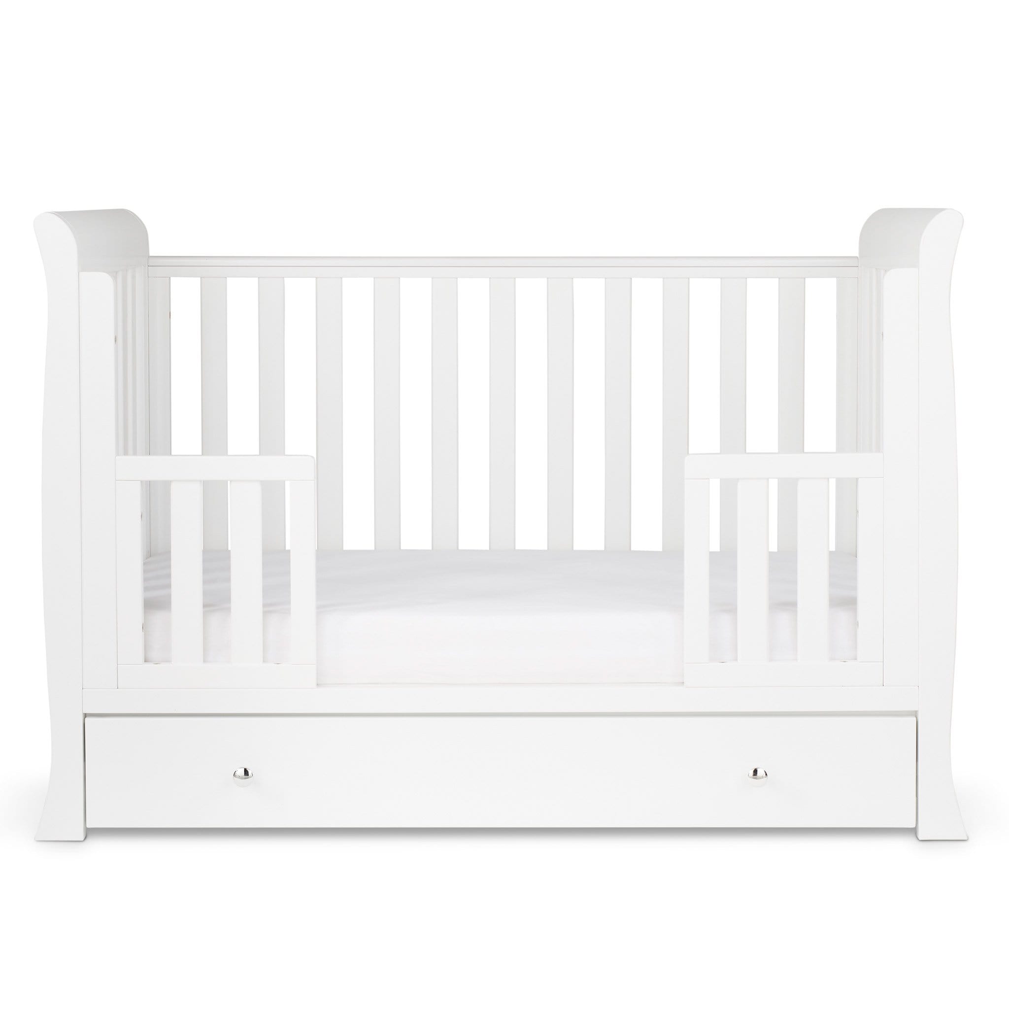 Ickle Bubba Snowdon 4 in 1 Mini 3 Piece Furniture Set - White Nursery Room Sets