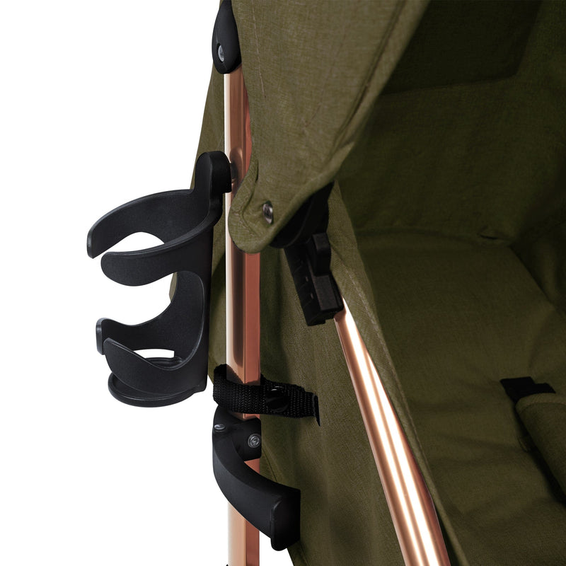 Ickle Bubba Discovery Max Stroller Rose Gold/Khaki Pushchairs & Buggies 15-002-200-045 0700355999386
