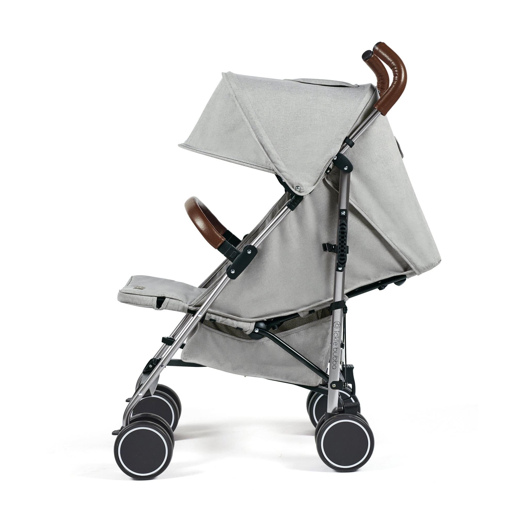 Ickle Bubba Discovery Max Stroller Silver/Grey Pushchairs & Buggies 15-002-200-056 0700355999331
