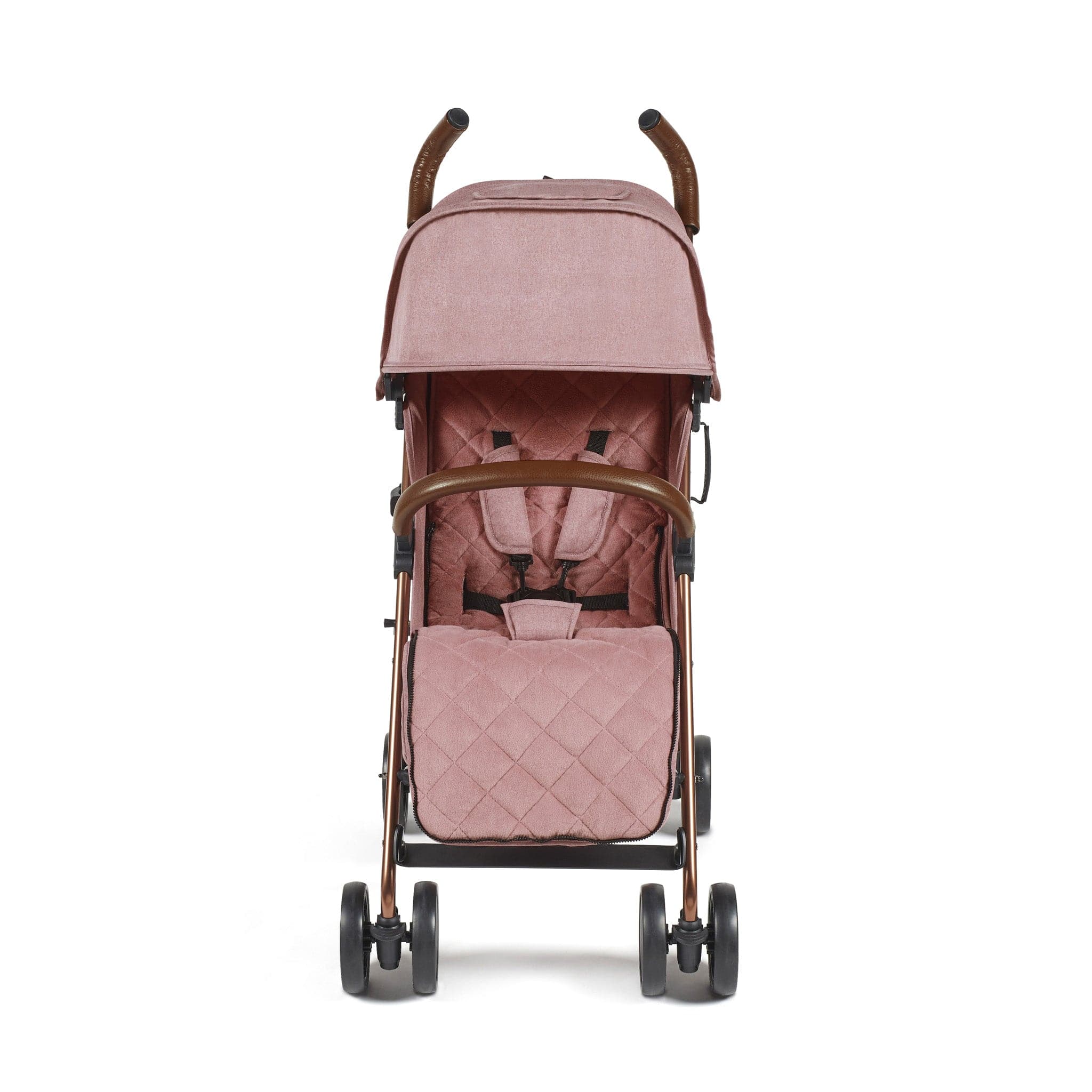 Ickle Bubba Discovery Prime Stroller Dusky Pink/Rose Gold Pushchairs & Buggies 15-002-300-121 5056515020144