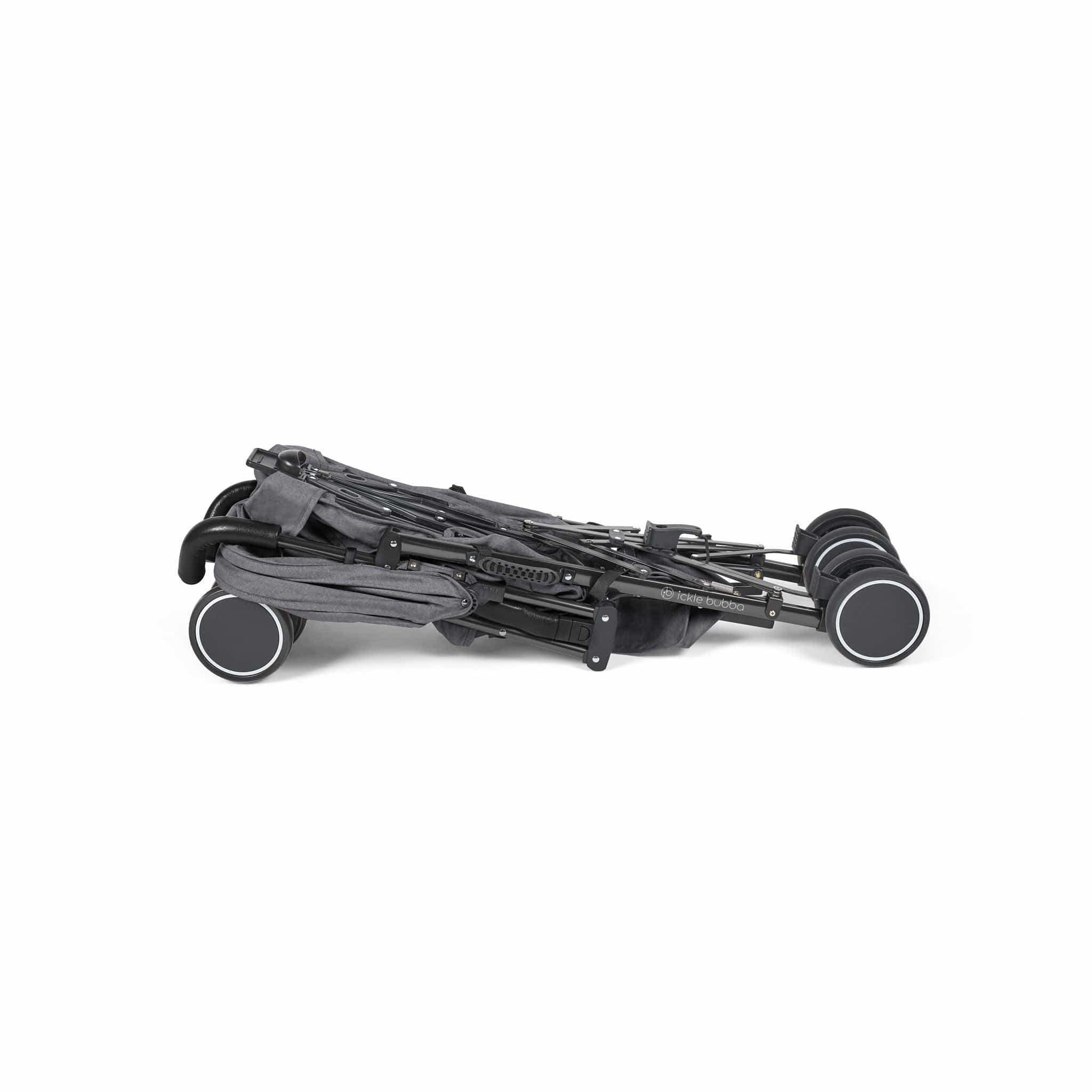 Ickle Bubba Discovery Prime Stroller Graphite Grey/Matt Black Pushchairs & Buggies 15-002-300-120 5056515020137