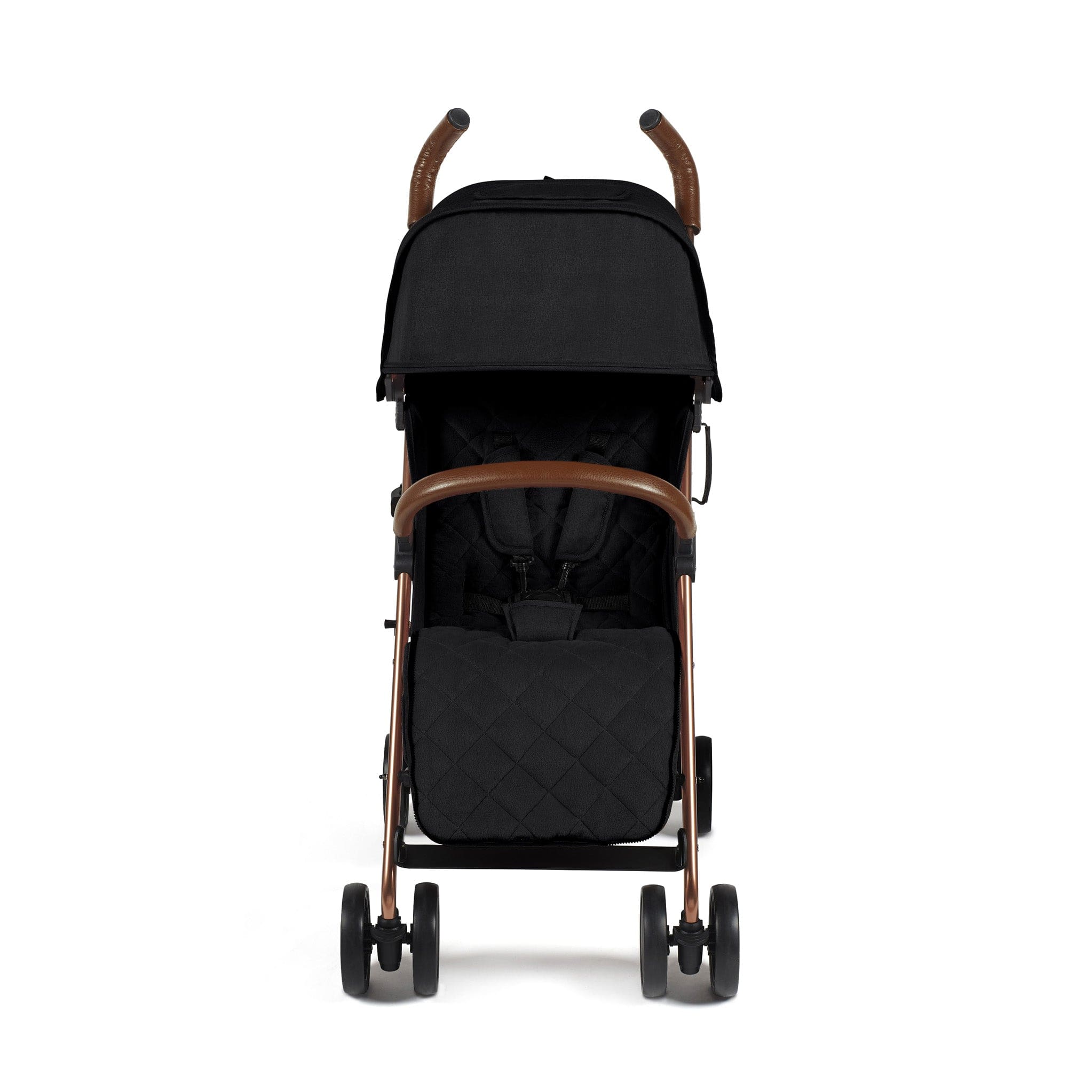 Ickle Bubba Discovery Prime Stroller Rose Gold/Black Pushchairs & Buggies 15-002-300-043 0700355999409