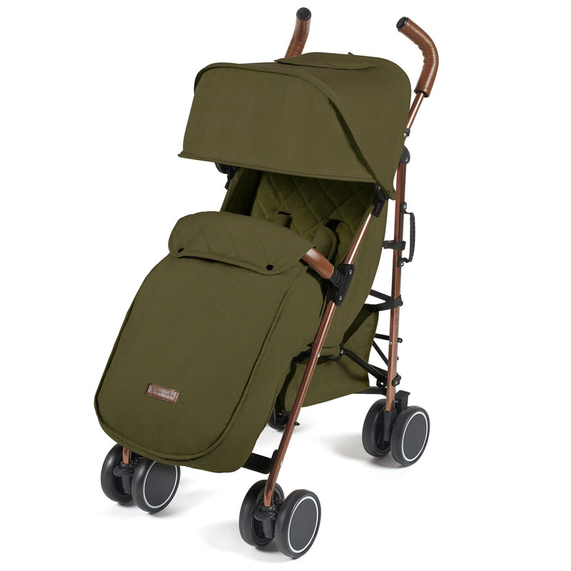 Ickle Bubba Discovery Prime Stroller Rose Gold/Khaki Pushchairs & Buggies 15-002-300-045 0700355999348