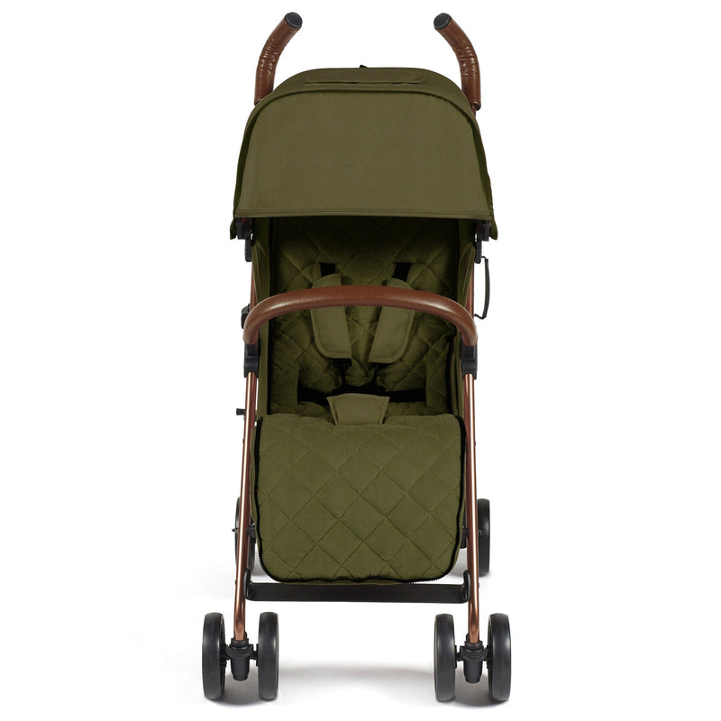 Ickle Bubba Discovery Prime Stroller Rose Gold/Khaki Pushchairs & Buggies 15-002-300-045 0700355999348