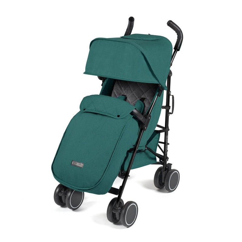 Ickle Bubba Discovery Prime Stroller Teal/Matt Black Pushchairs & Buggies 15-002-300-119 5056515020120