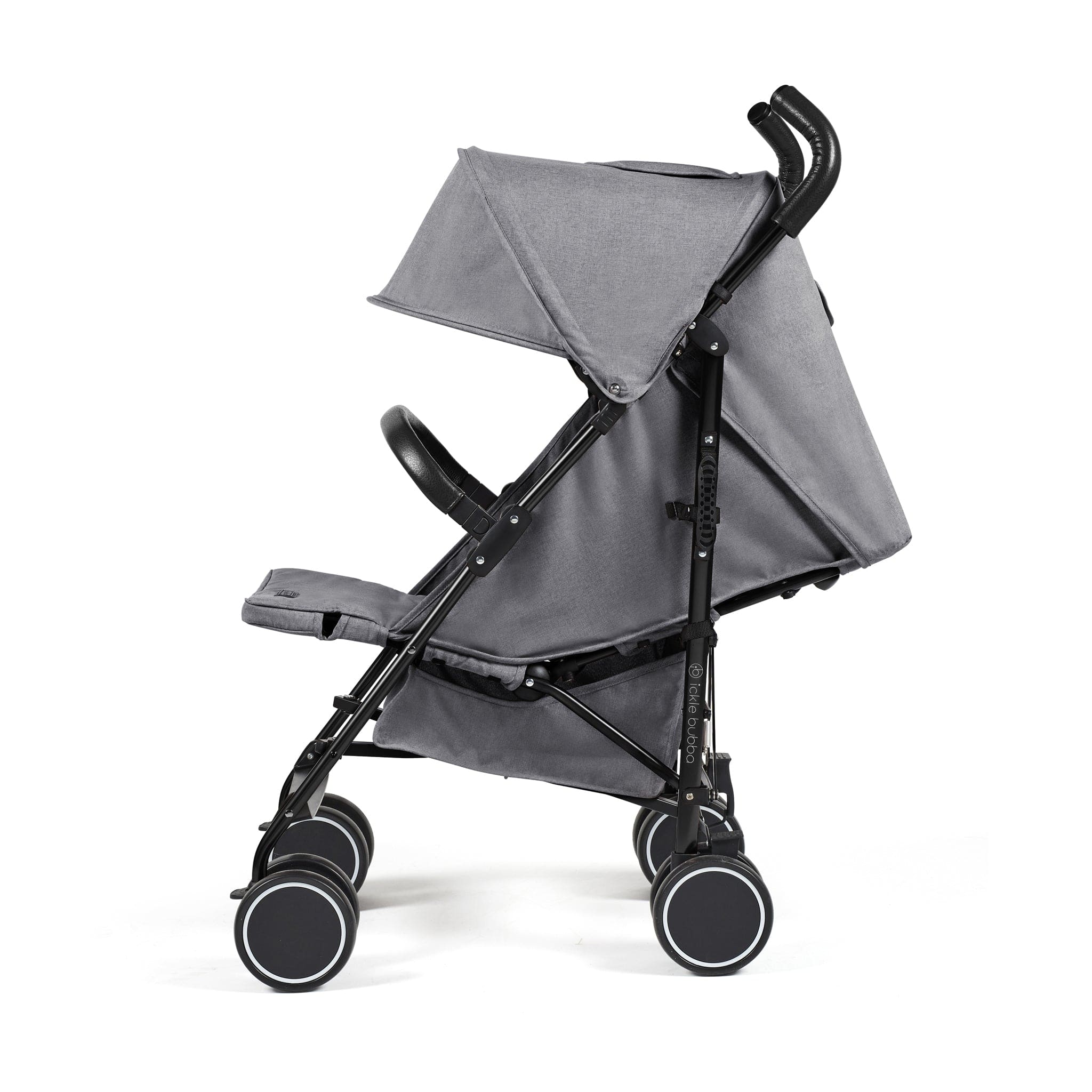 Ickle Bubba Discovery Stroller Graphite Grey/Matt Black Pushchairs & Buggies 15-002-100-120 5056515020076