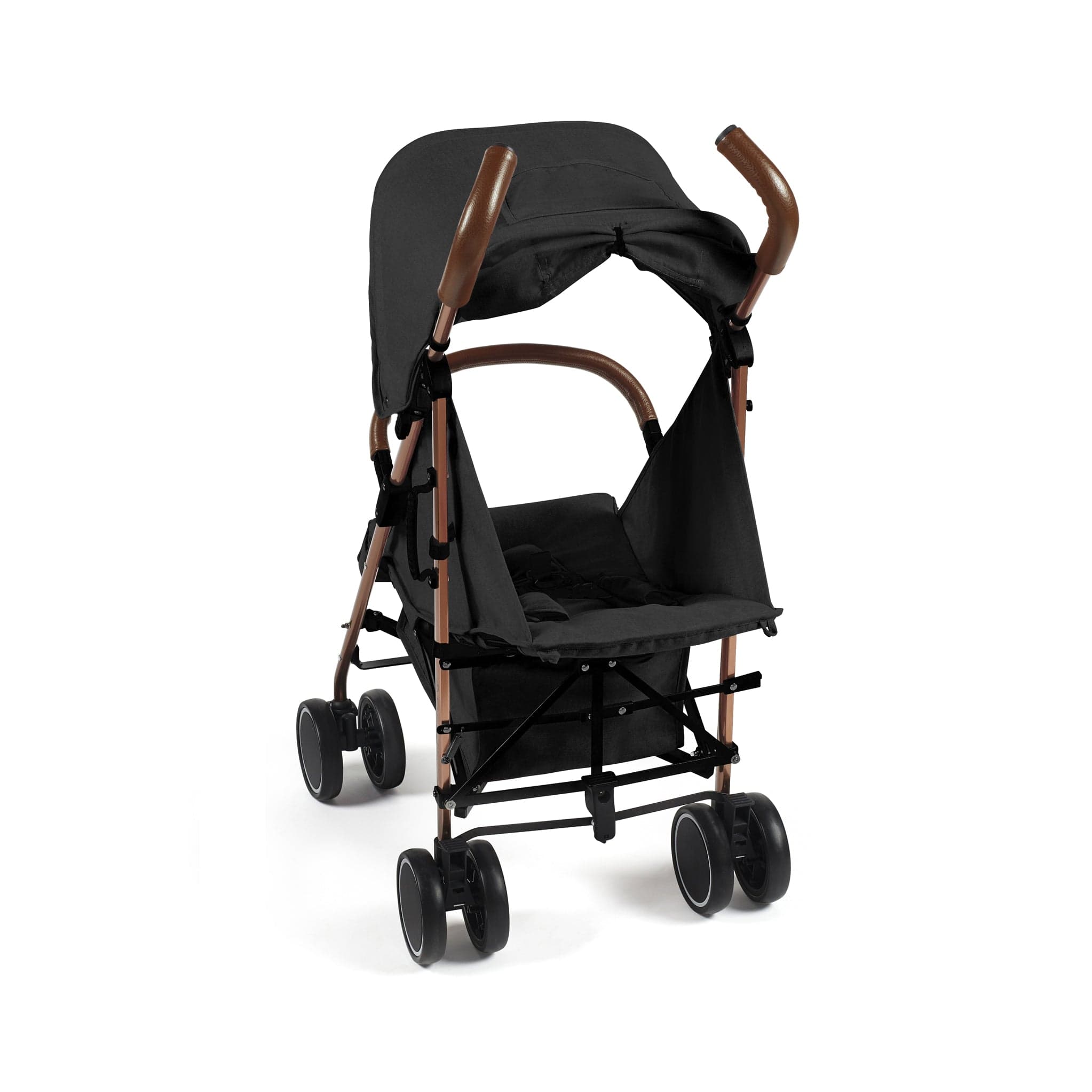 Ickle Bubba Discovery Stroller Rose Gold/Black Pushchairs & Buggies 15-002-100-043 0700355999355
