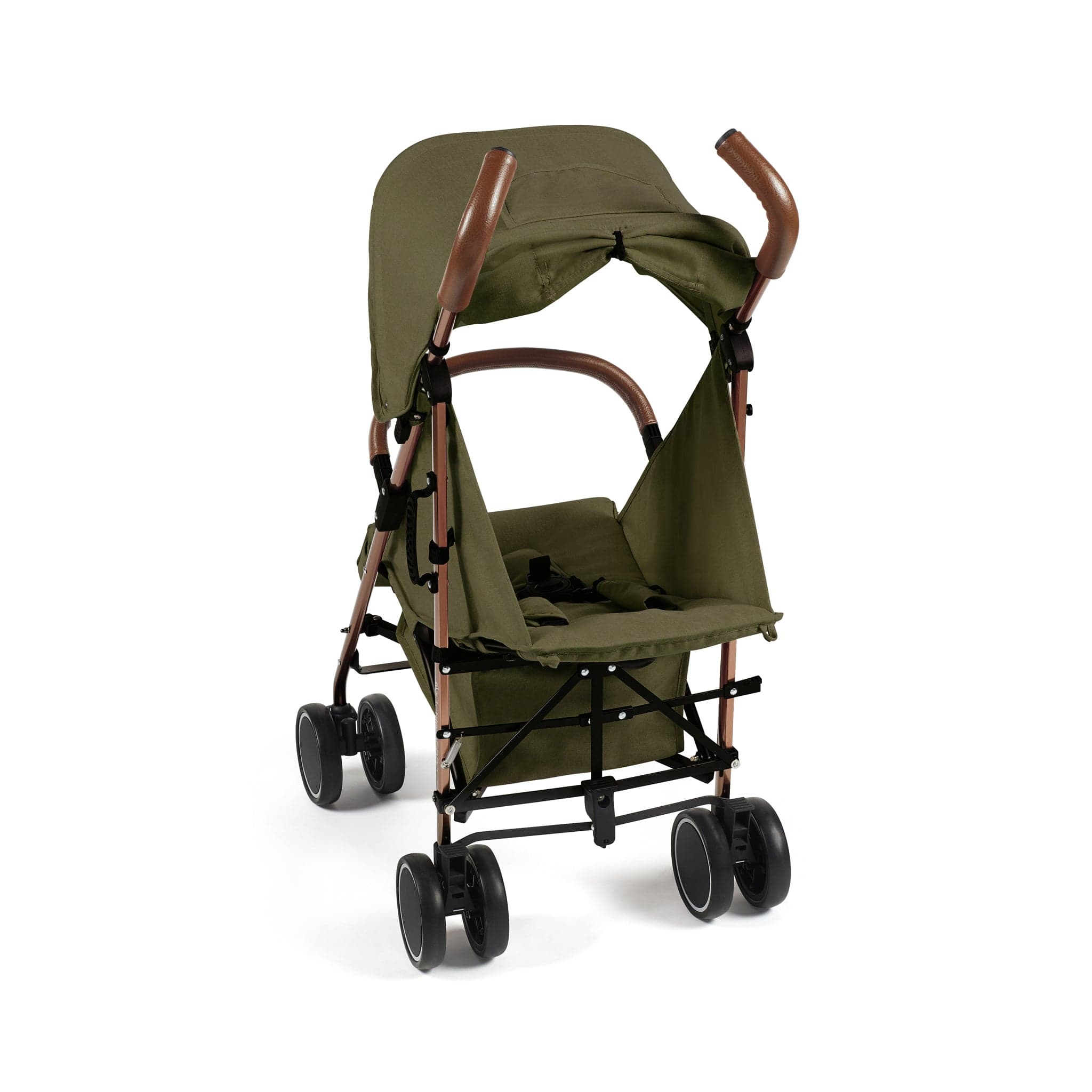 Ickle Bubba Discovery Stroller Rose Gold/Khaki Pushchairs & Buggies 15-002-100-045 0700355999041