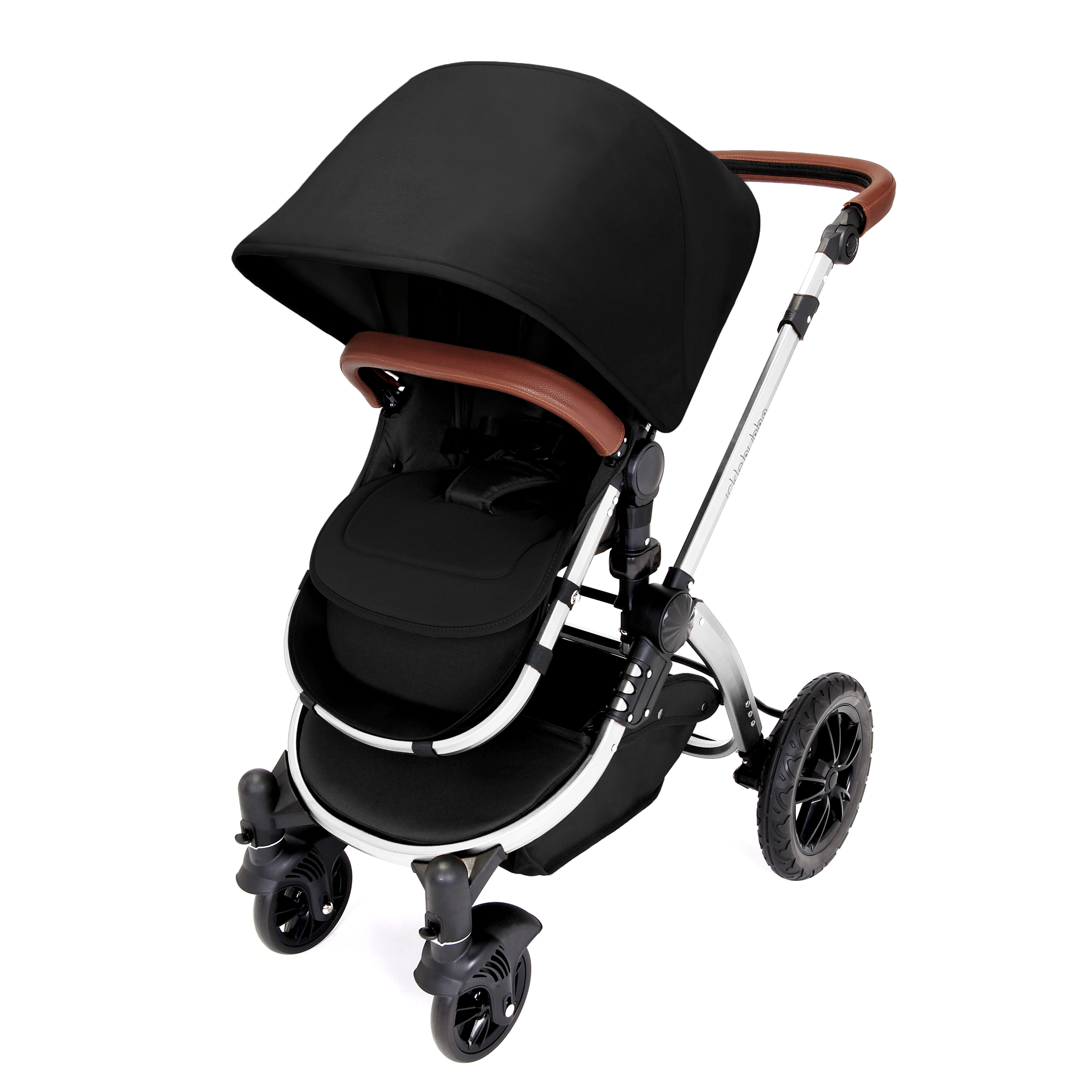 Ickle Bubba Stomp V4 2-in-1 Pushchair Chrome/Midnight Pushchairs & Buggies 10-004-000-027 0709016518775