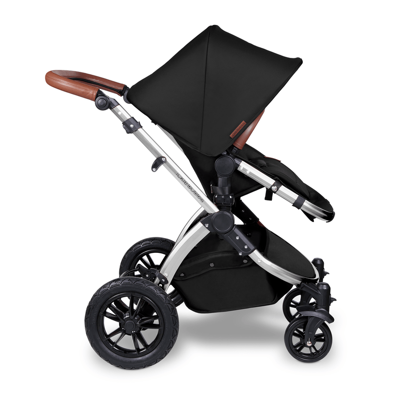 Ickle Bubba Stomp V4 2-in-1 Pushchair Chrome/Midnight Pushchairs & Buggies 10-004-000-027 0709016518775