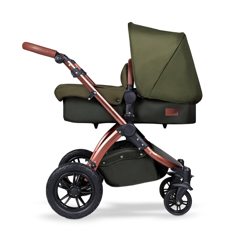 Ickle Bubba Stomp V4 Galaxy Travel System with ISOFIX Base Bronze/Woodland Pushchairs & Buggies 10-004-200-022 0709016518713