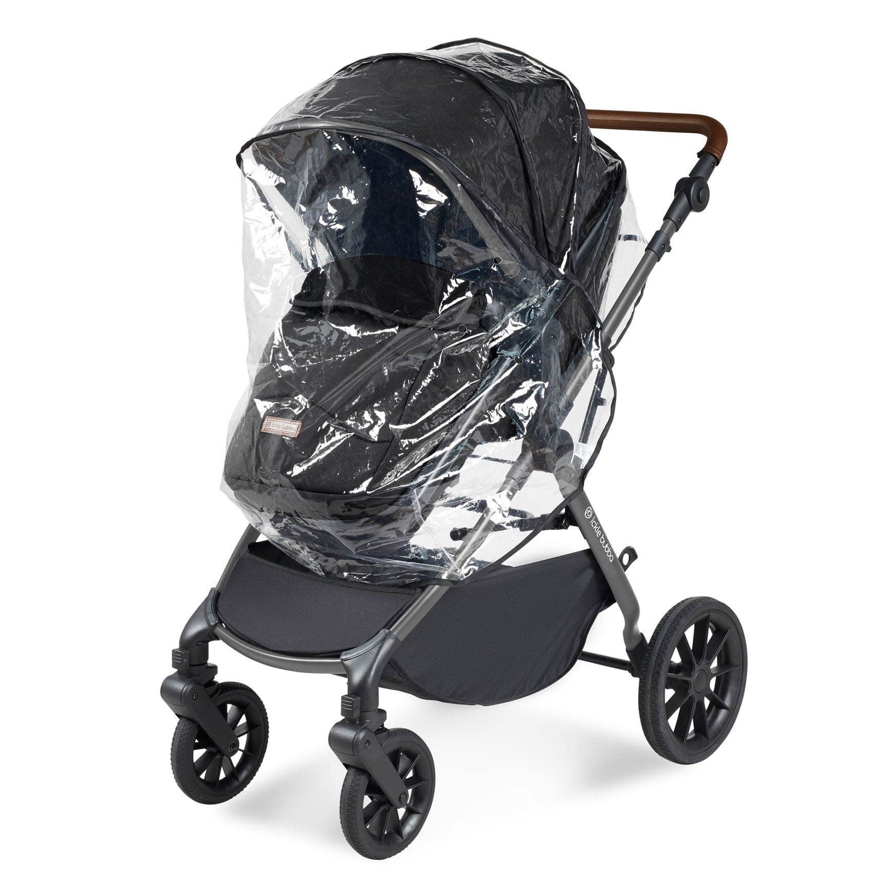 Ickle Bubba Cosmo All-in-One I-Size Travel System with Isofix Base in Black/Gun Metal Travel Systems 10-007-300-135 5056515025835