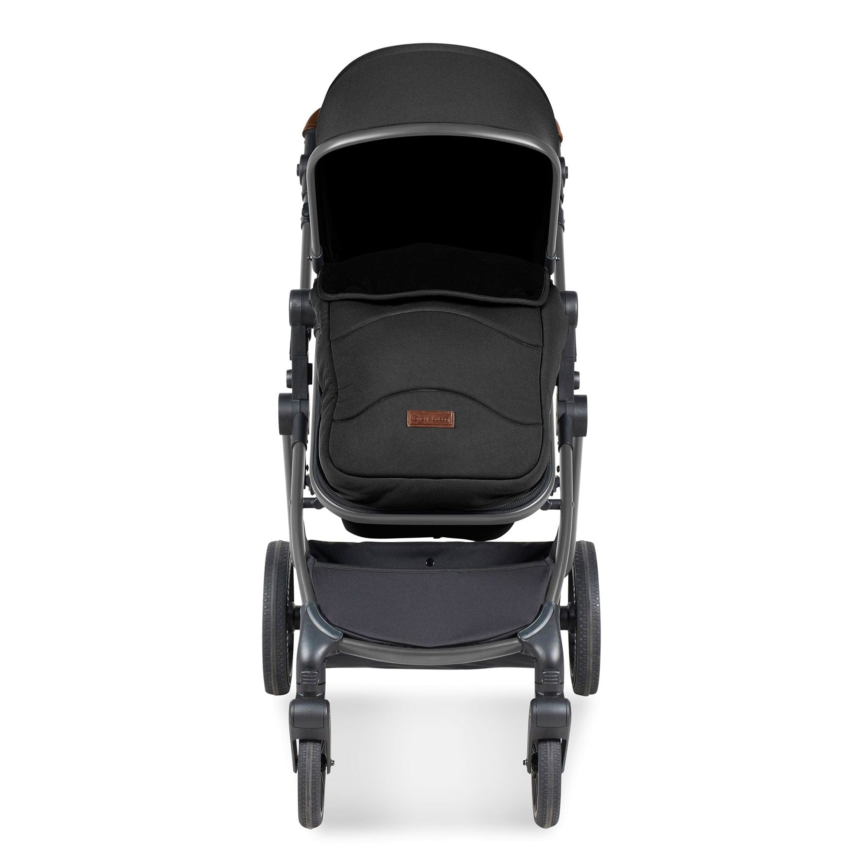 Ickle Bubba Cosmo All-in-One I-Size Travel System with Isofix Base in Black/Gun Metal Travel Systems 10-007-300-135 5056515025835