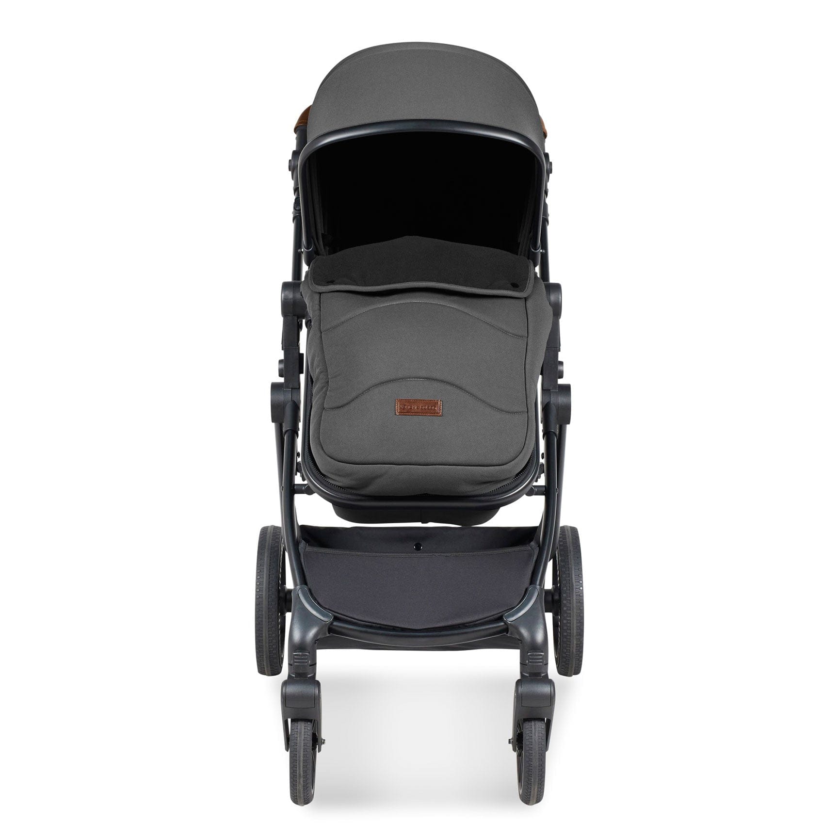 Ickle Bubba Ickle Bubba Cosmo 2 in 1 Plus Carrycot & Pushchair in Black/Graphite Grey Travel Systems 10-007-001-007 5056515025620