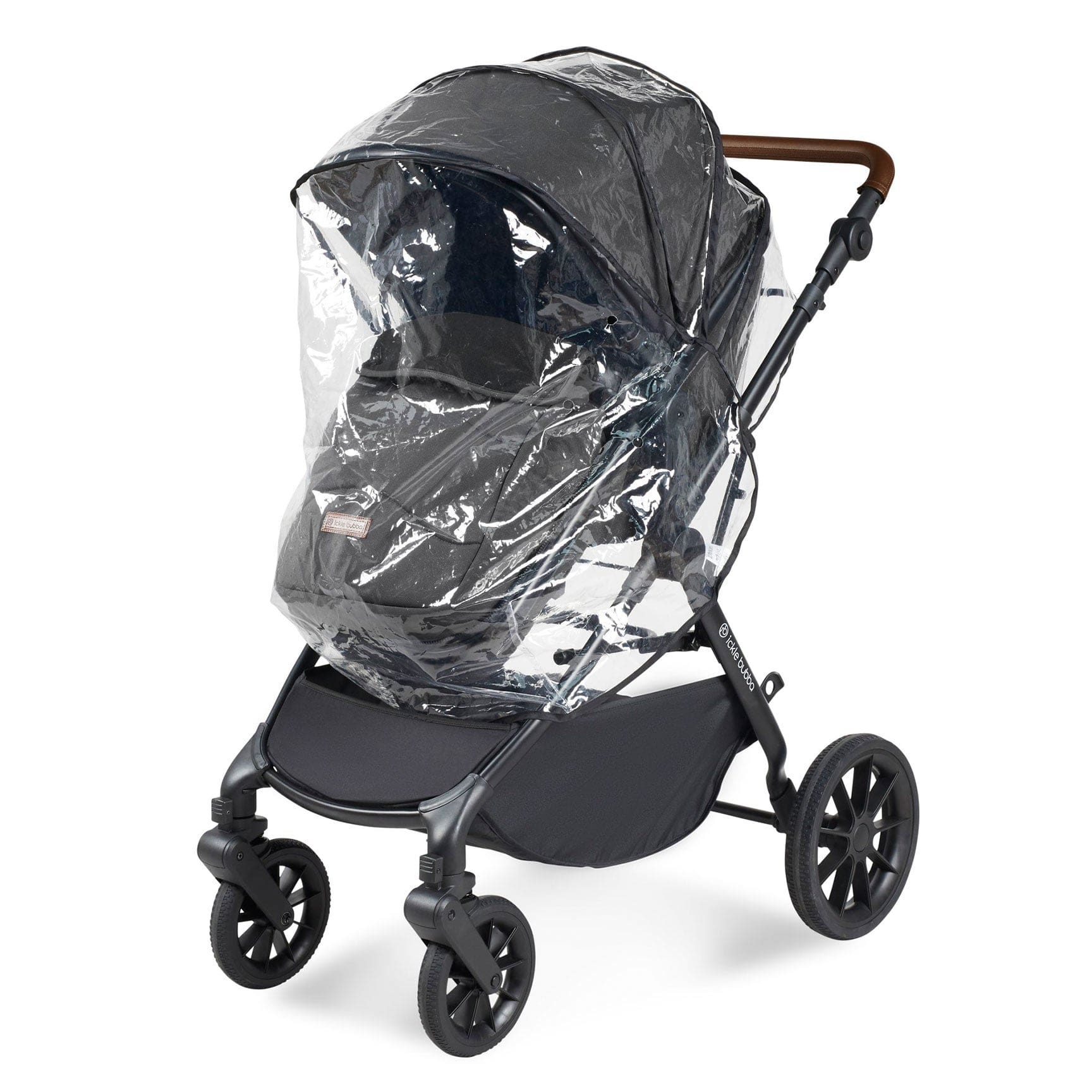 Ickle Bubba Ickle Bubba Cosmo 2 in 1 Plus Carrycot & Pushchair in Black/Graphite Grey Travel Systems 10-007-001-007 5056515025620