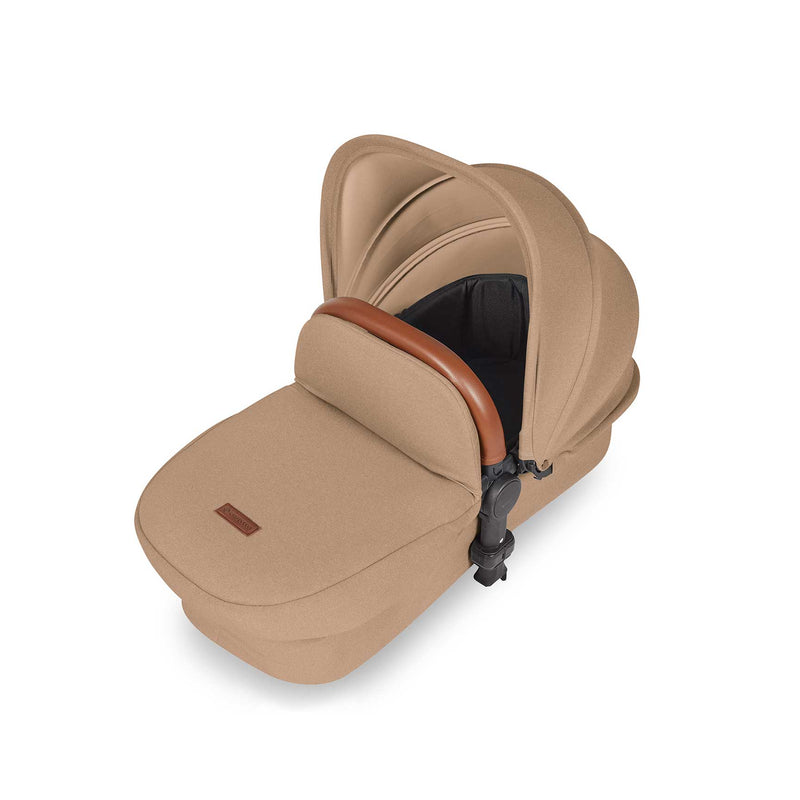 Ickle Bubba Stomp Luxe 2-in-1 Plus Pushchair & Carrycot in Black/Desert/Tan Travel Systems 10-003-001-209 5056515026245
