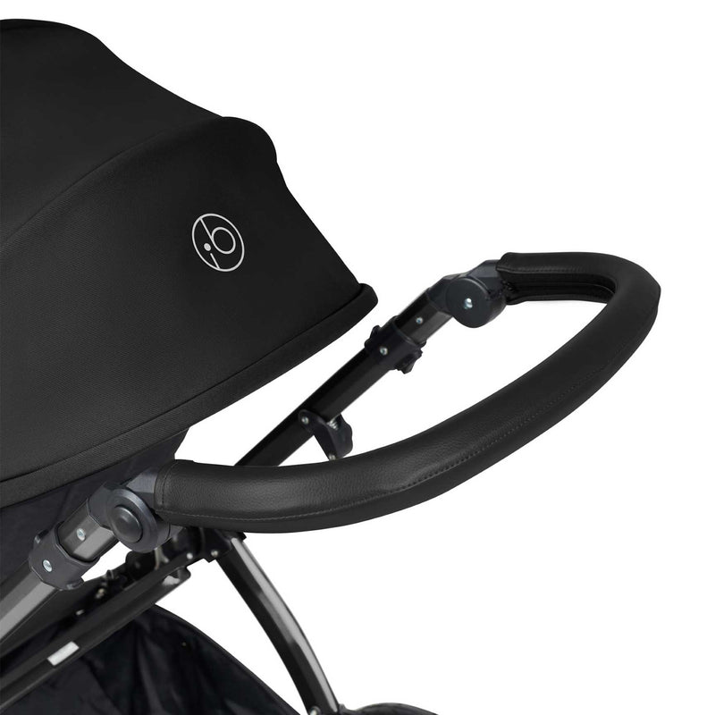 Ickle Bubba Stomp Luxe 2-in-1 Plus Pushchair & Carrycot in Black/Midnight/Black Travel Systems 10-003-001-202 5056515026191