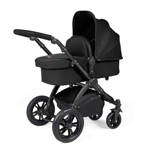 You added <b><u>Ickle Bubba Stomp Luxe 2-in-1 Plus Pushchair & Carrycot in Black/Midnight/Black</u></b> to your cart.