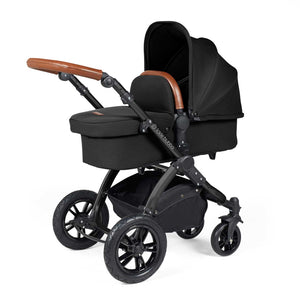 You added <b><u>Ickle Bubba Stomp Luxe 2-in-1 Plus Pushchair & Carrycot in Black/Midnight/Tan</u></b> to your cart.