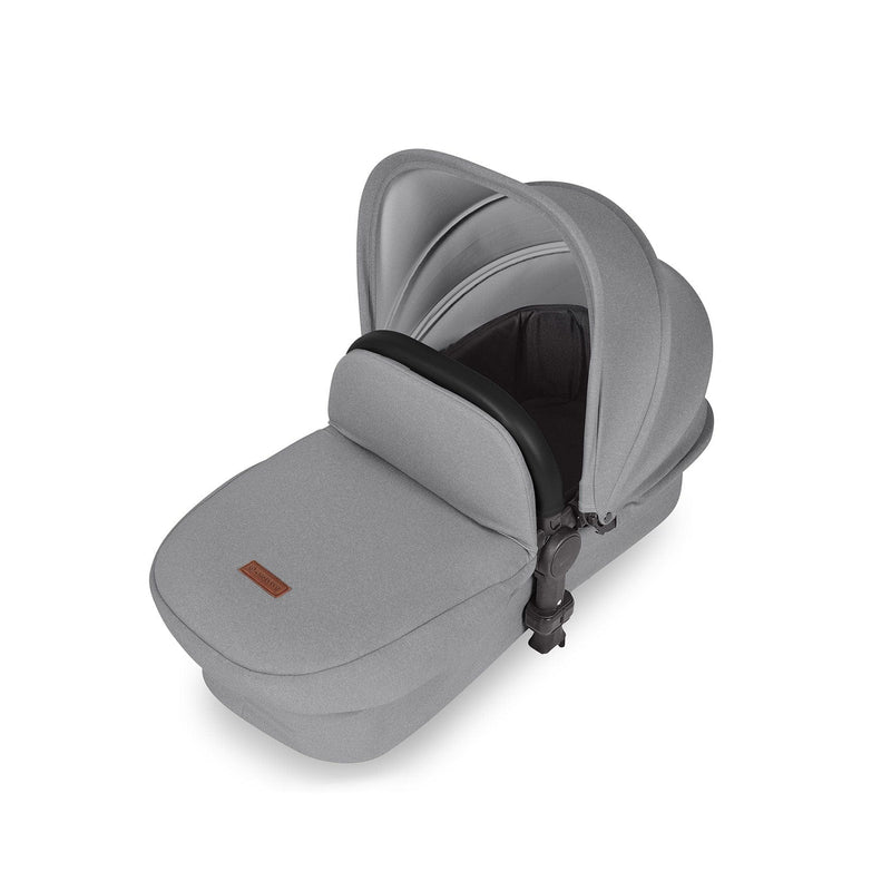 Ickle Bubba Stomp Luxe 2-in-1 Plus Pushchair & Carrycot in Black/Pearl Grey/Black Travel Systems 10-003-001-210 5056515026238