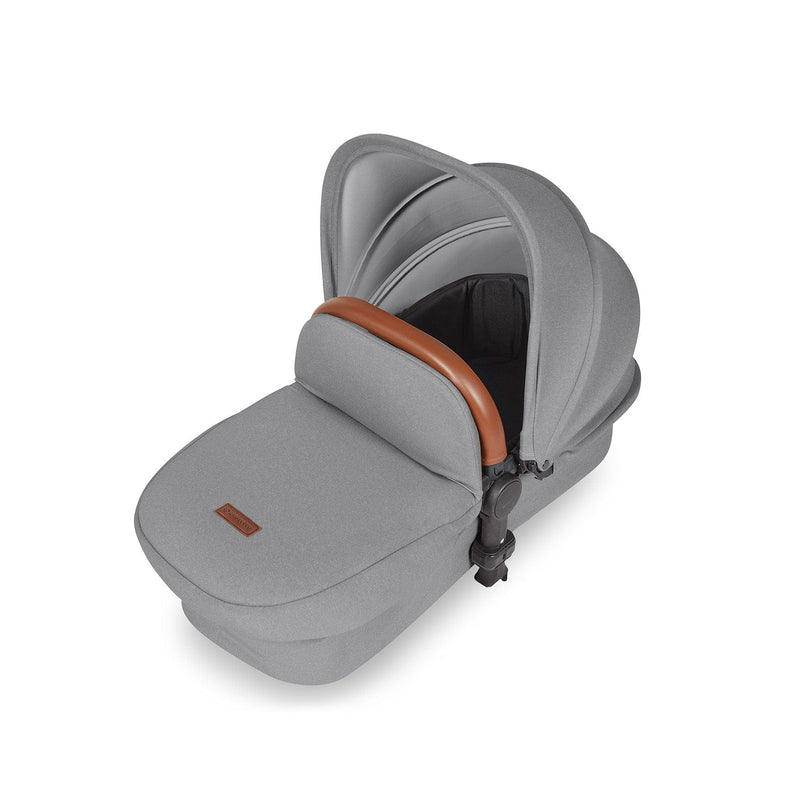 Ickle Bubba Stomp Luxe 2-in-1 Plus Pushchair & Carrycot in Black/Pearl Grey/Tan Travel Systems 10-003-001-211 5056515026221