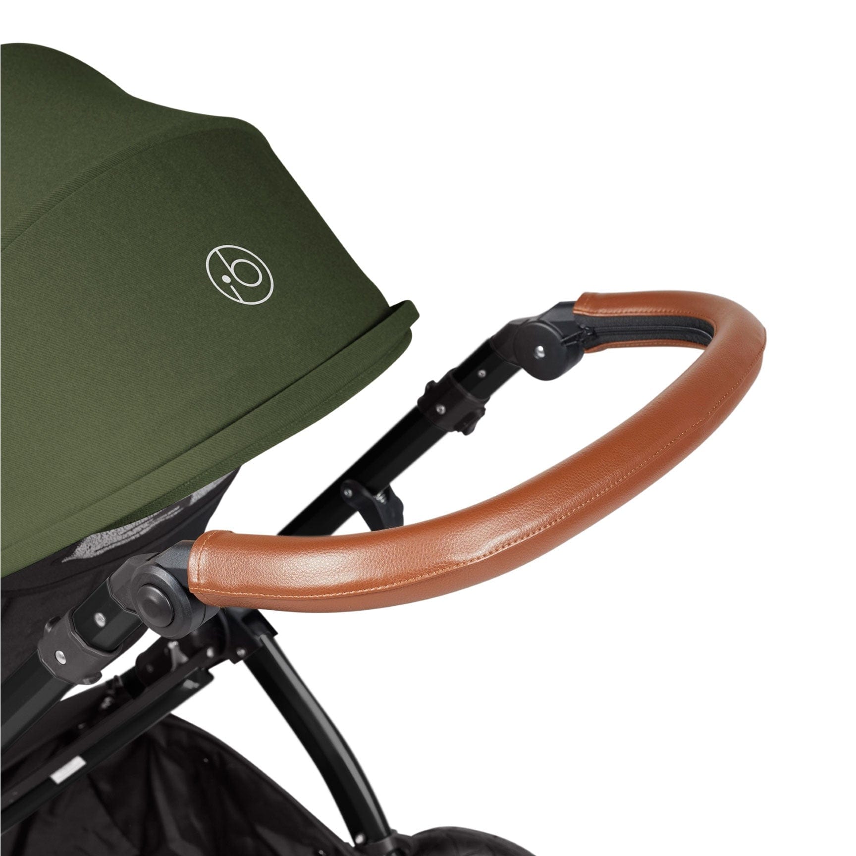 Ickle Bubba Stomp Luxe 2-in-1 Plus Pushchair & Carrycot in Black/Woodland/Tan Travel Systems 10-003-001-137 5056515026269