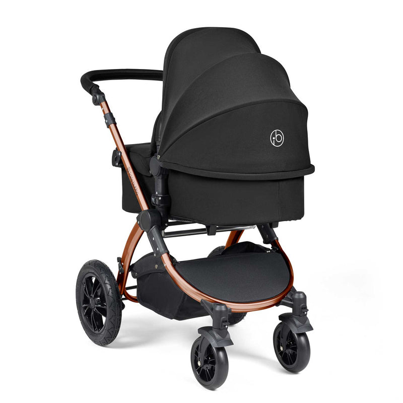 Ickle Bubba Stomp Luxe 2-in-1 Plus Pushchair & Carrycot in Bronze/Midnight/Black Travel Systems 10-003-001-139 5056515026375