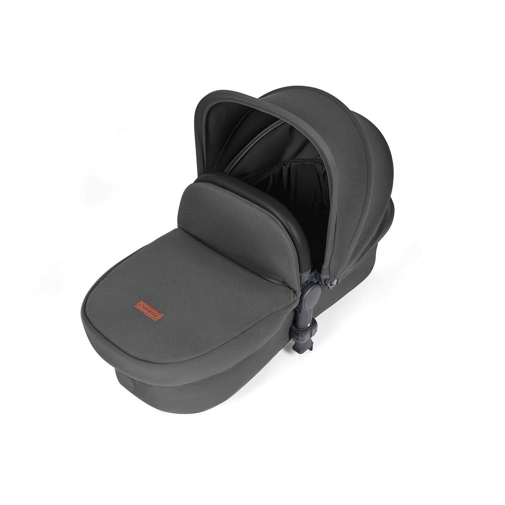 Ickle Bubba Stomp Luxe 2-in-1 Plus Pushchair & Carrycot in Silver/Charcoal Grey/Black Travel Systems 10-003-001-254 5056515026313