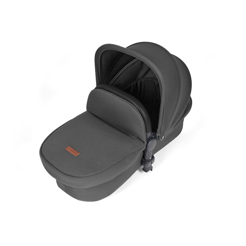 Ickle Bubba Stomp Luxe 2-in-1 Plus Pushchair & Carrycot in Silver/Charcoal Grey/Black Travel Systems 10-003-001-254 5056515026313