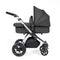 Ickle Bubba Stomp Luxe 2-in-1 Plus Pushchair & Carrycot in Silver/Charcoal Grey/Black Travel Systems 10-003-001-254 5056515026313