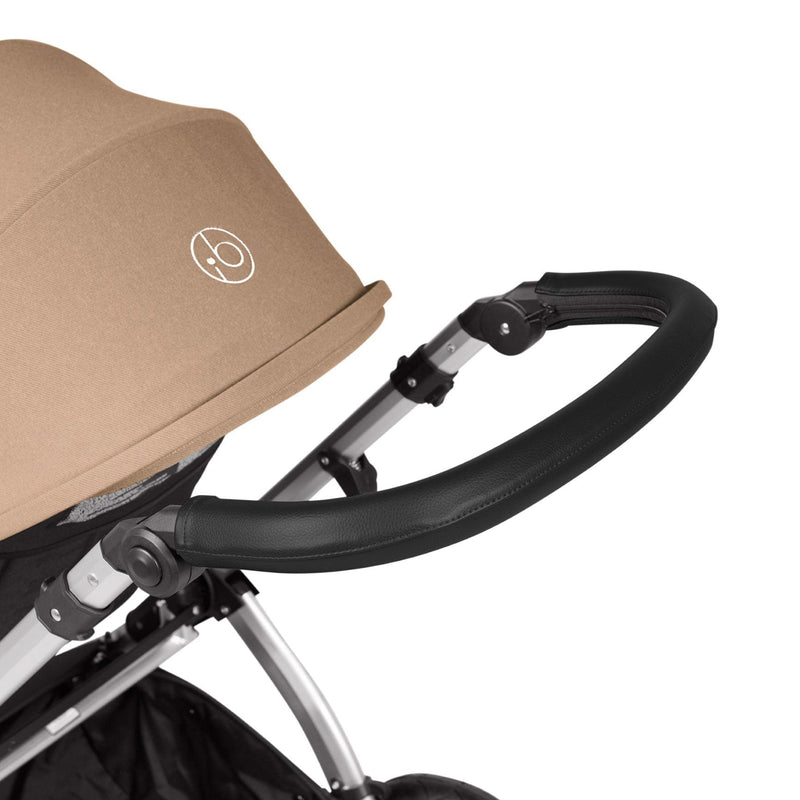 Ickle Bubba Stomp Luxe 2-in-1 Plus Pushchair & Carrycot in Silver/Desert/Black Travel Systems 10-003-001-257 5056515026351