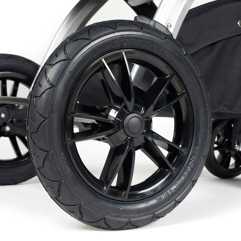 Ickle Bubba Stomp Luxe 2-in-1 Plus Pushchair & Carrycot in Silver/Desert/Black Travel Systems 10-003-001-257 5056515026351