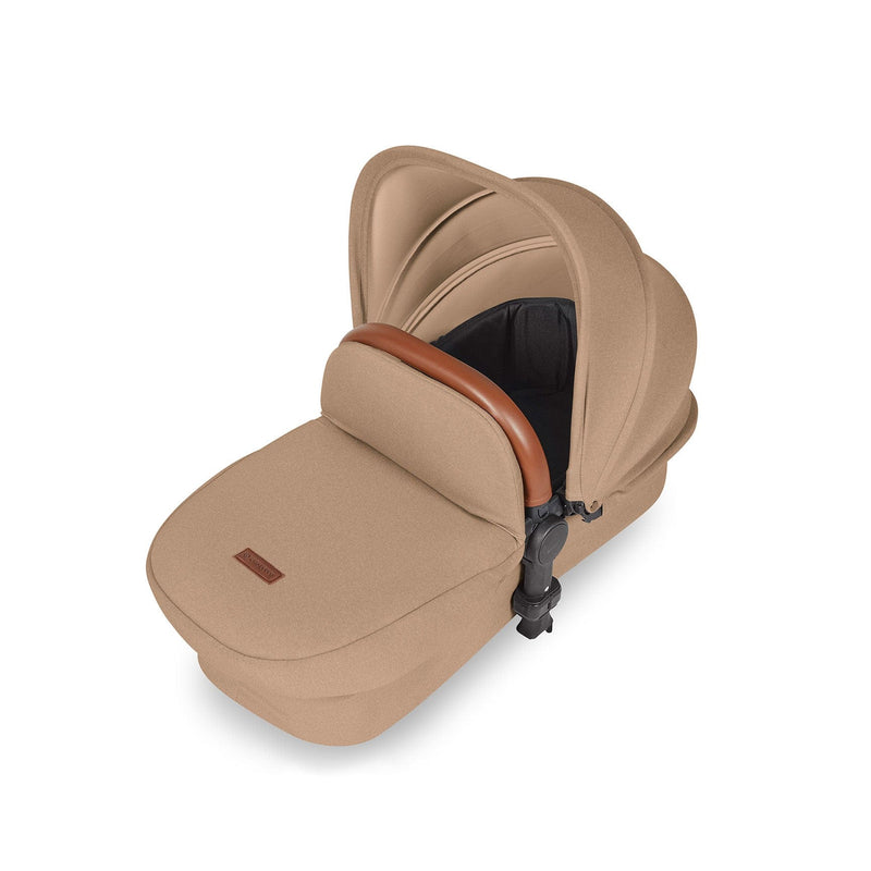 Ickle Bubba Stomp Luxe 2-in-1 Plus Pushchair & Carrycot in Silver/Desert/Tan Travel Systems 10-003-001-258 5056515026344