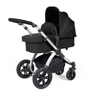 You added <b><u>Ickle Bubba Stomp Luxe 2-in-1 Plus Pushchair & Carrycot in Silver/Midnight/Black</u></b> to your cart.
