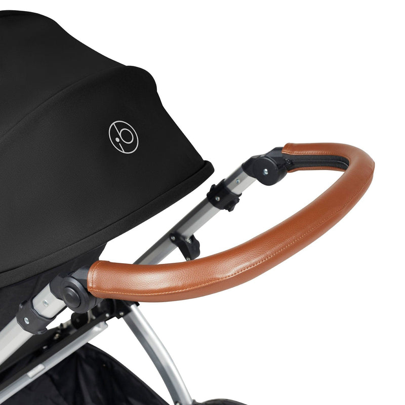 Ickle Bubba Stomp Luxe 2-in-1 Plus Pushchair & Carrycot in Silver/Midnight/Tan Travel Systems 10-003-001-250 5056515026283