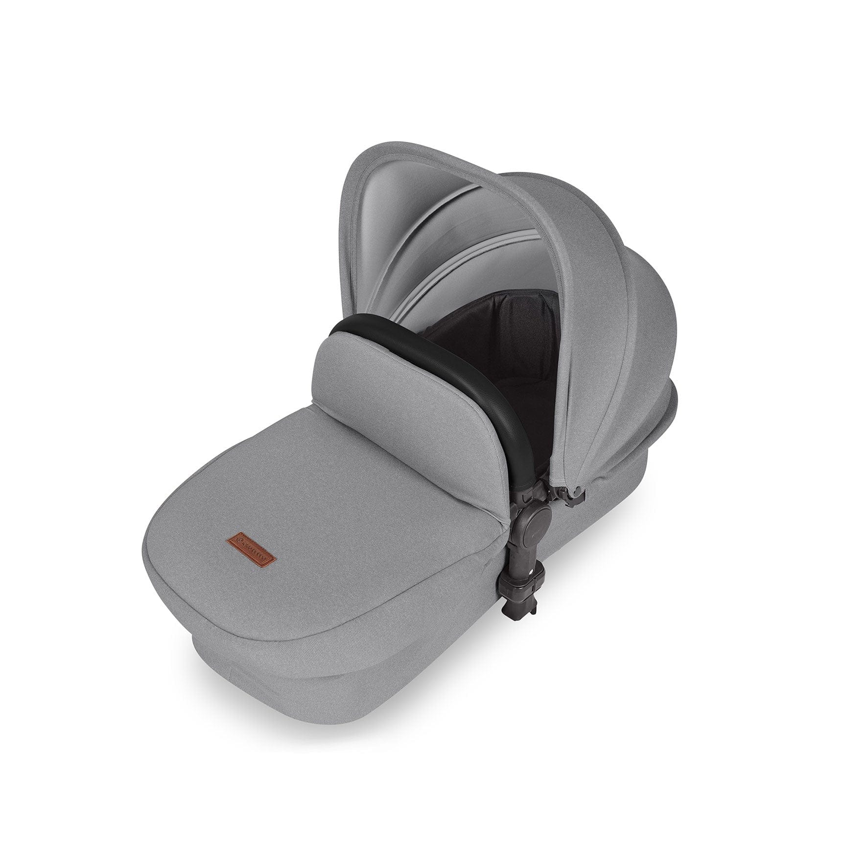 Ickle Bubba Stomp Luxe 2-in-1 Plus Pushchair & Carrycot in Silver/Pearl Grey/Black Travel Systems 10-003-001-259 5056515026337