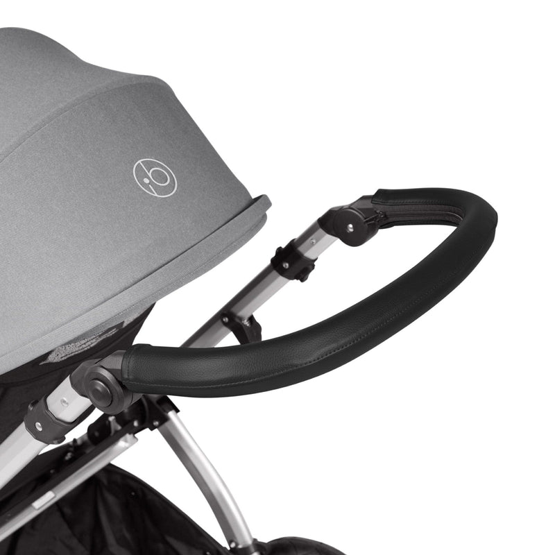 Ickle Bubba Stomp Luxe 2-in-1 Plus Pushchair & Carrycot in Silver/Pearl Grey/Black Travel Systems 10-003-001-259 5056515026337